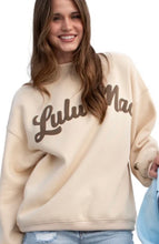 Load image into Gallery viewer, LuLu Mac Script Sweatshirt
