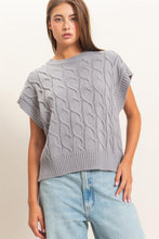 Load image into Gallery viewer, The Cable Knit SS Sweater
