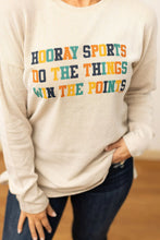 Load image into Gallery viewer, The Hooray For Sports Pullover
