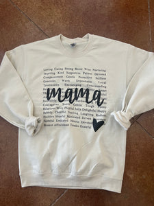 The Mama Wordy Sweatshirt