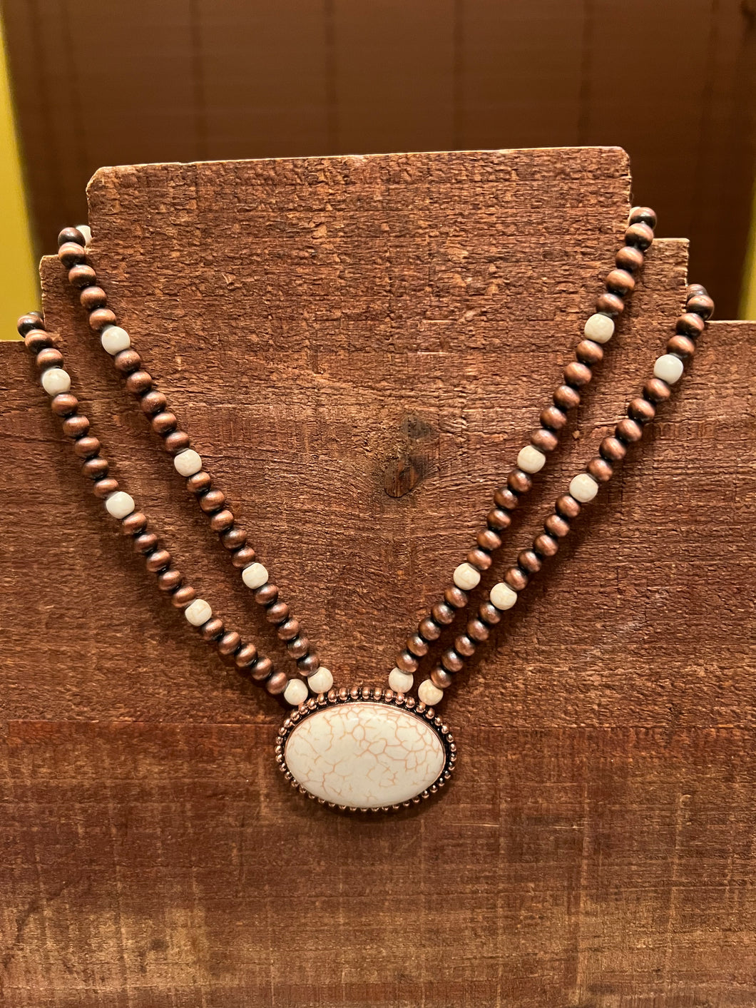 The Oval Western Necklace