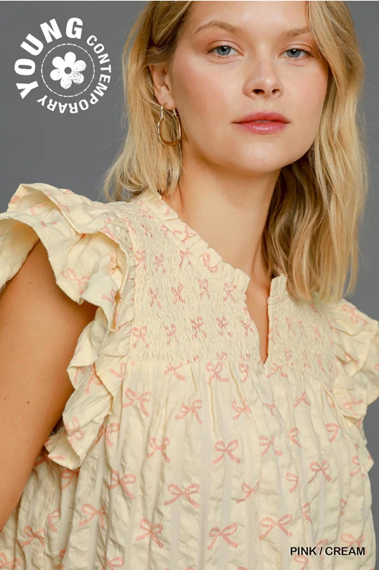 The Coquette Bow Top