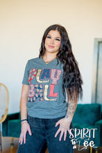 Load image into Gallery viewer, The Play Ball V Neck Tee
