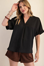 Load image into Gallery viewer, The Satin Vee Top
