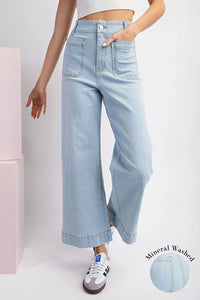 The Mineral Wash Trouser Capri