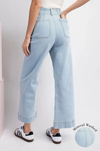 The Mineral Wash Trouser Capri