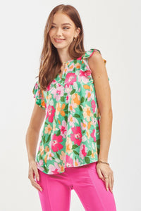 The Liz Flutter Top