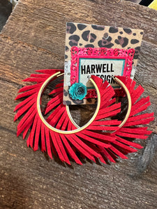 The Suede Hoop