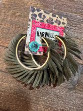 Load image into Gallery viewer, The Suede Hoop

