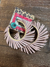 Load image into Gallery viewer, The Suede Hoop
