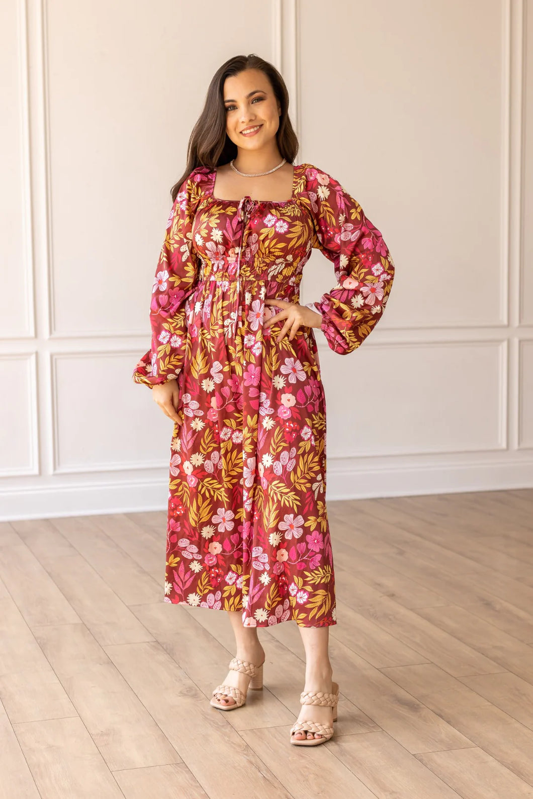 The Wine Garden Dress