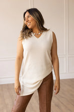 Load image into Gallery viewer, Bare Elegance Cream Sweater Dress
