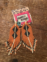 Load image into Gallery viewer, The Seed Bead Drop Earrings

