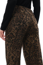Load image into Gallery viewer, BAYEA’S Coffee Leopard Denim
