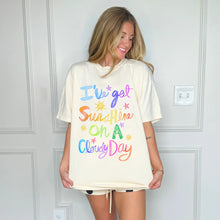 Load image into Gallery viewer, Sunshine On a Cloudy Day Tee
