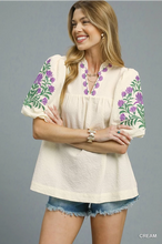 Load image into Gallery viewer, Walking with Lilacs Top
