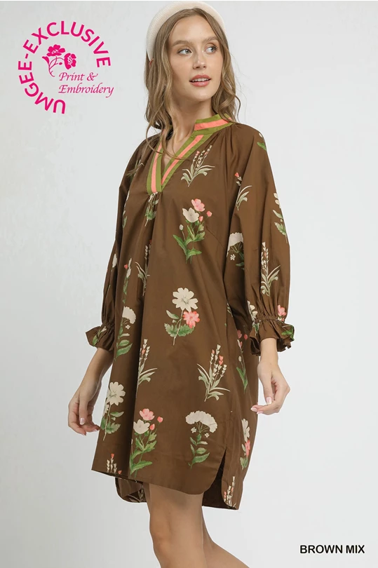 A Taste of Mocha Dress