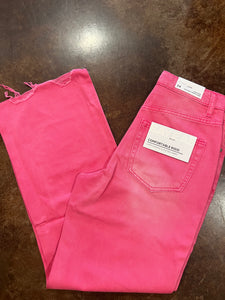 BAYEA’S HR Hot Pink Crop Flare
