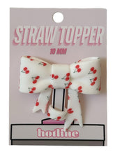 Load image into Gallery viewer, The Bow Straw Topper
