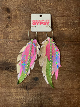 Load image into Gallery viewer, The KIG Bright Leather Earrings

