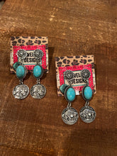 Load image into Gallery viewer, Hoop Coin Earrings
