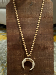 32” Horn Accent Necklace