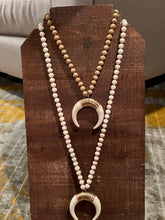 Load image into Gallery viewer, 32” Horn Accent Necklace
