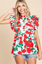 Load image into Gallery viewer, The Floral Baby Doll Tank
