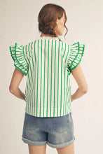 Load image into Gallery viewer, The Striped Affair Top
