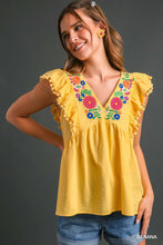 Load image into Gallery viewer, The Embroidery Flirt Tank
