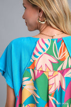 Load image into Gallery viewer, The Aqua Linen Blend Top
