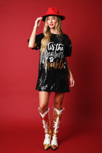 Load image into Gallery viewer, Tis The Season To Sparkle Dress

