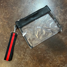 Load image into Gallery viewer, Clear Stadium Wristlet
