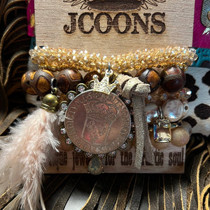 J Coon Stack Bracelets