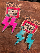Load image into Gallery viewer, Lightning Bolt Earrings

