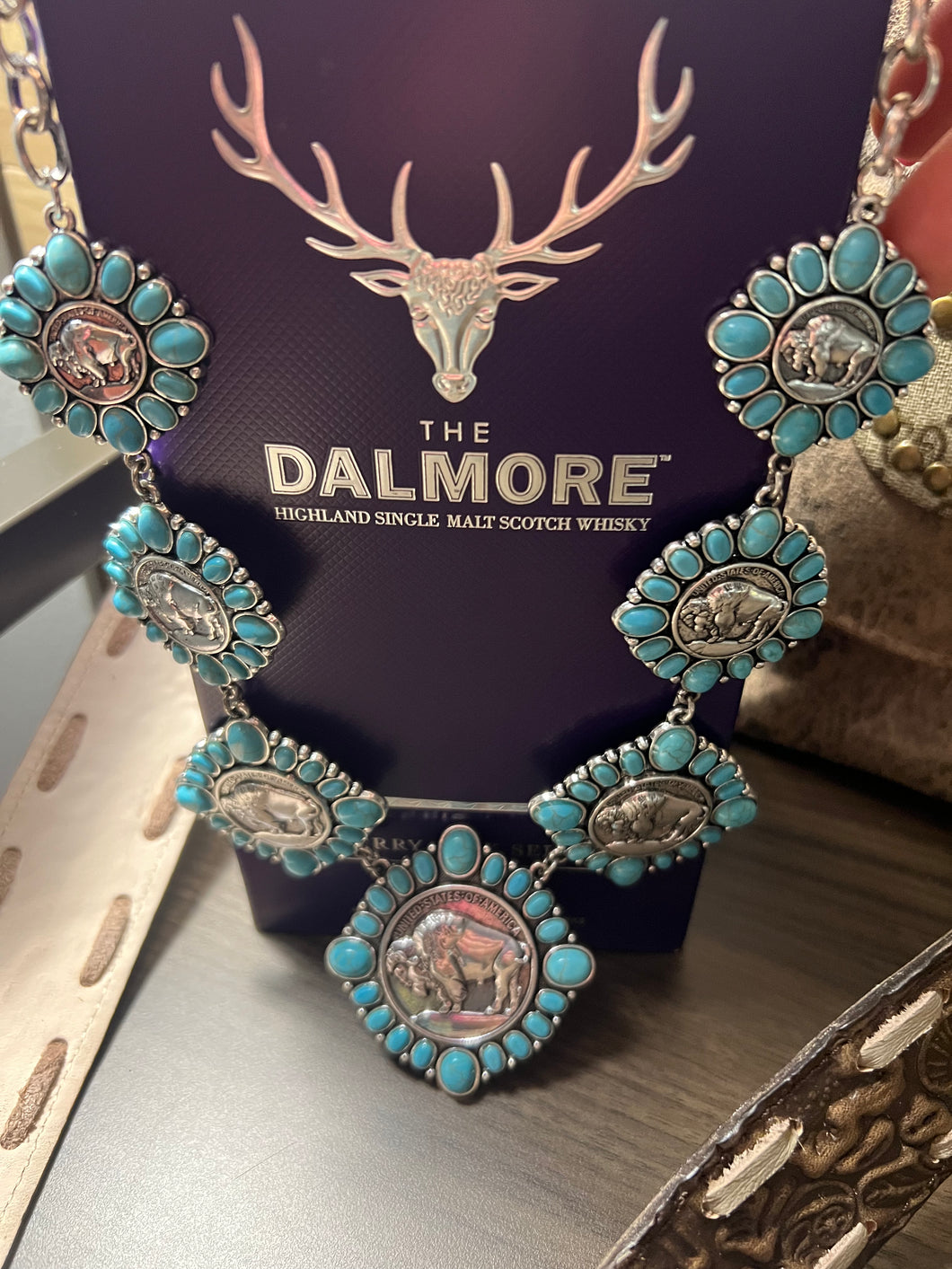 Buffalo Multi Charm Necklace