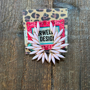The Feather Wrap Stud