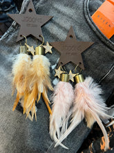 Load image into Gallery viewer, Feather Star Earrings
