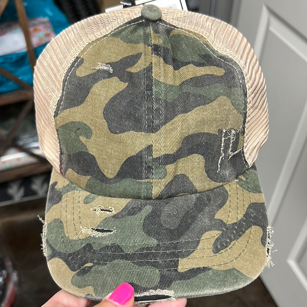 CC-KK Pony Tail hat