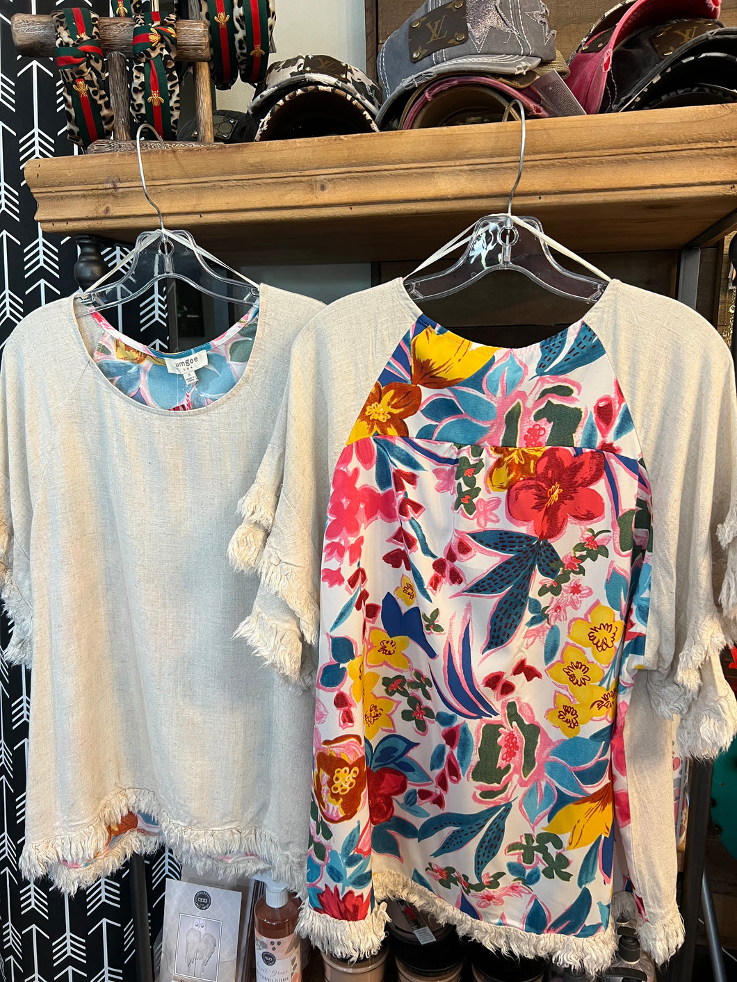 The Linen Blend Top