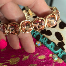 Load image into Gallery viewer, Pink Panache Stone bracelet
