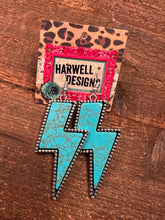 Load image into Gallery viewer, Lightning Bolt Earrings
