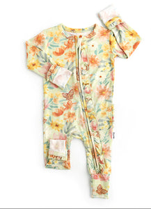 Newborn Ruffle Zippees