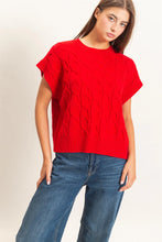 Load image into Gallery viewer, The Cable Knit SS Sweater
