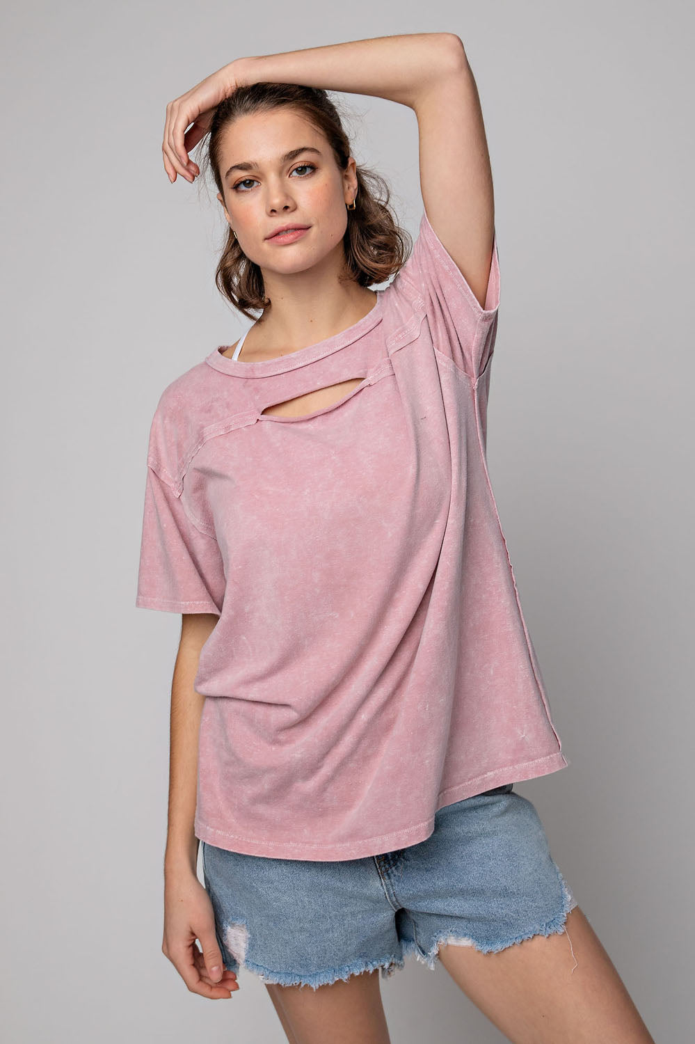 The Mineral Wash Keyhole Top