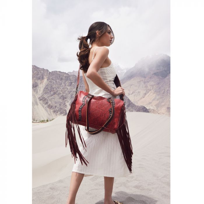 Myra Candy Frills Leather Bag