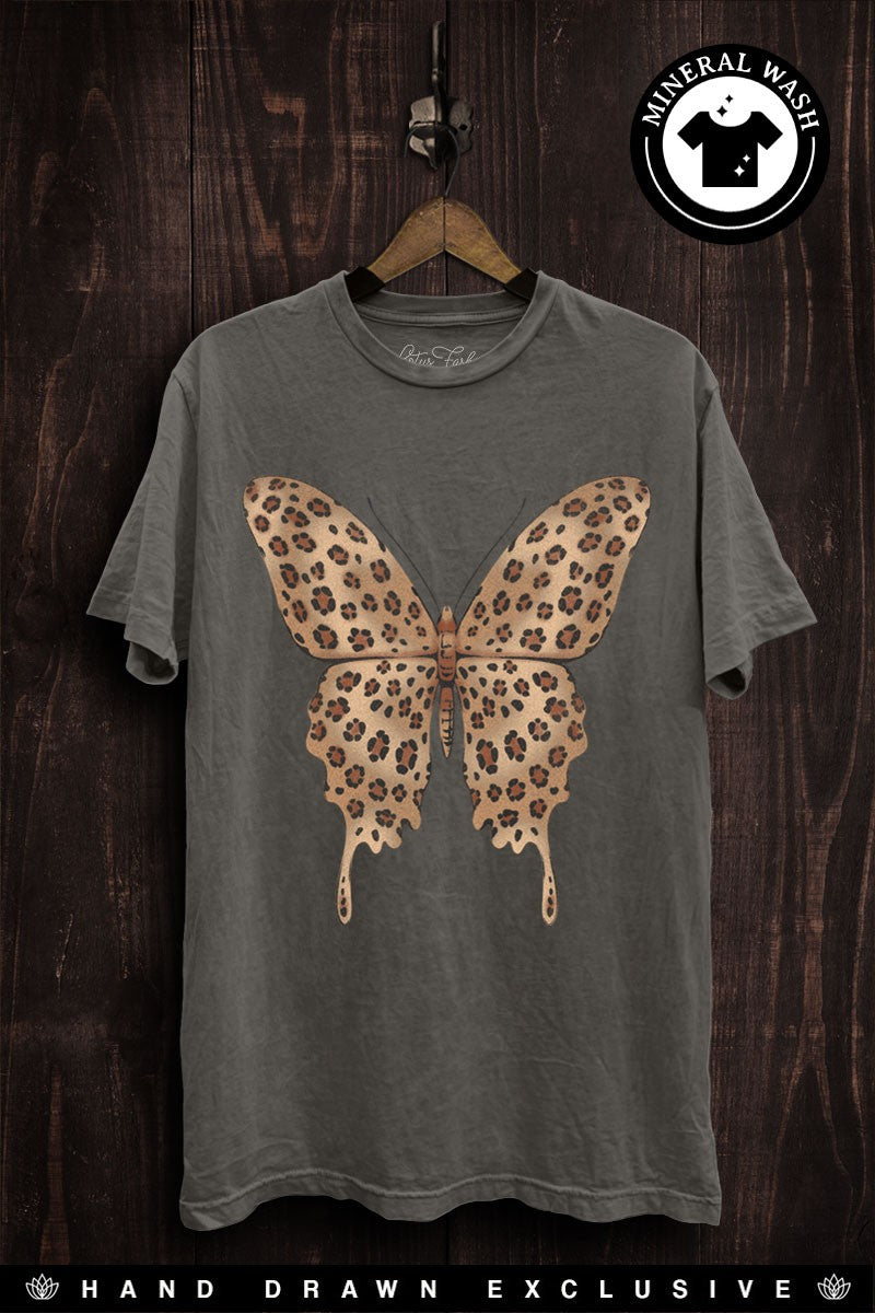 Leopard Butterfly Tee