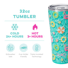 Load image into Gallery viewer, Swig 32 oz Lazy River Tumbler
