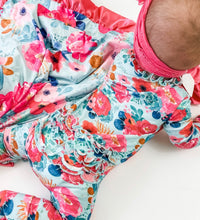 Load image into Gallery viewer, Aqua Blossom Zippee
