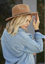 Load image into Gallery viewer, Mud Pie Fedora Hat

